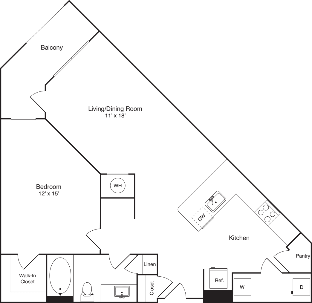 The Preseton floor plan