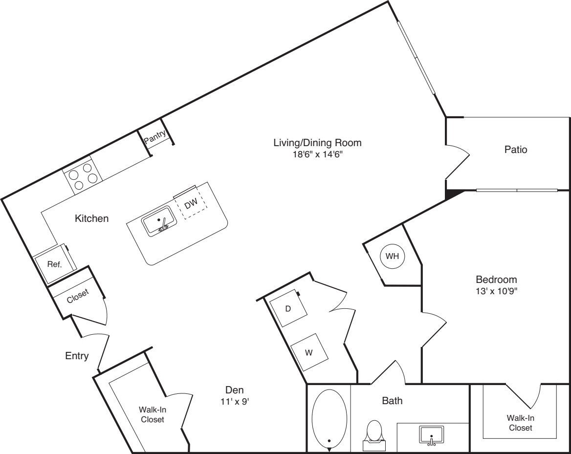 The Rolater floor plan