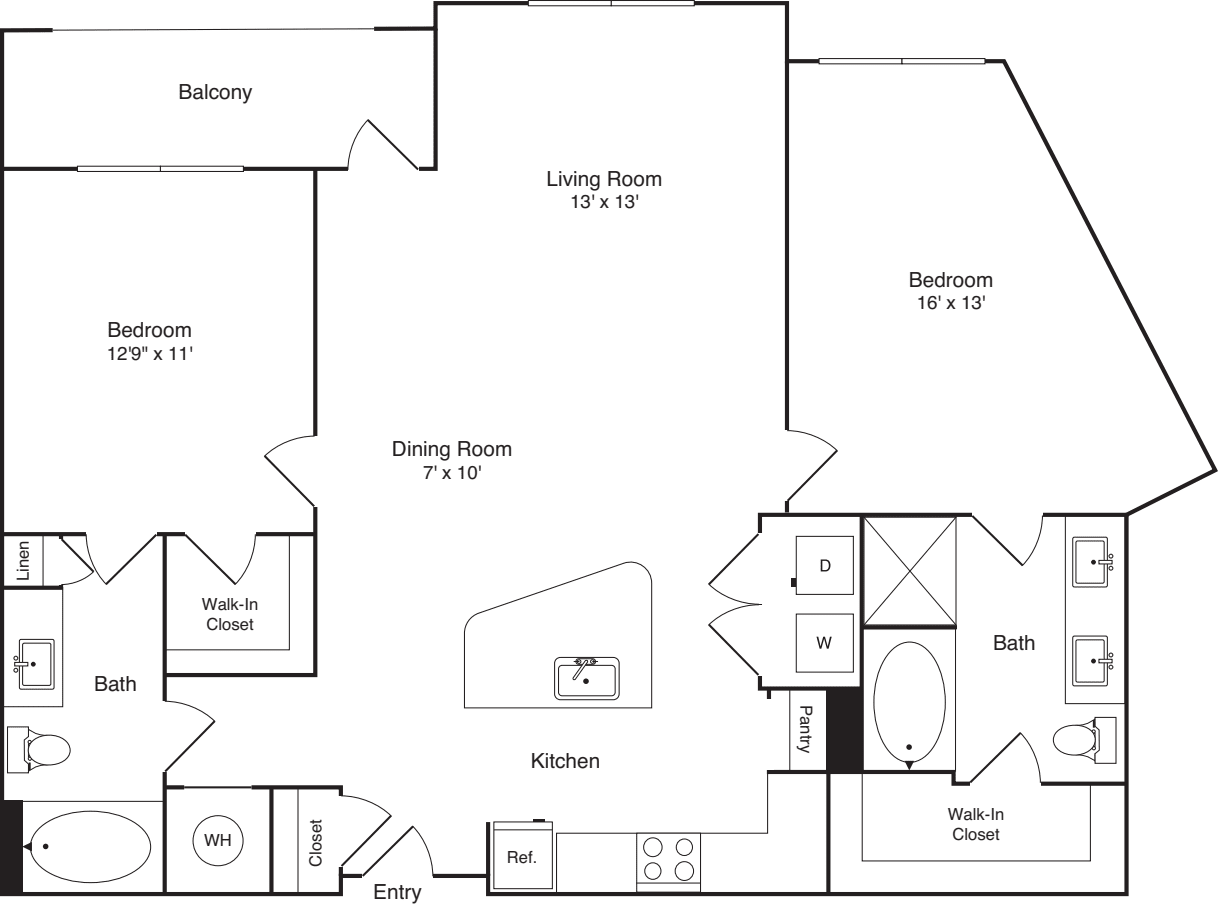 The Stonecrest floor plan