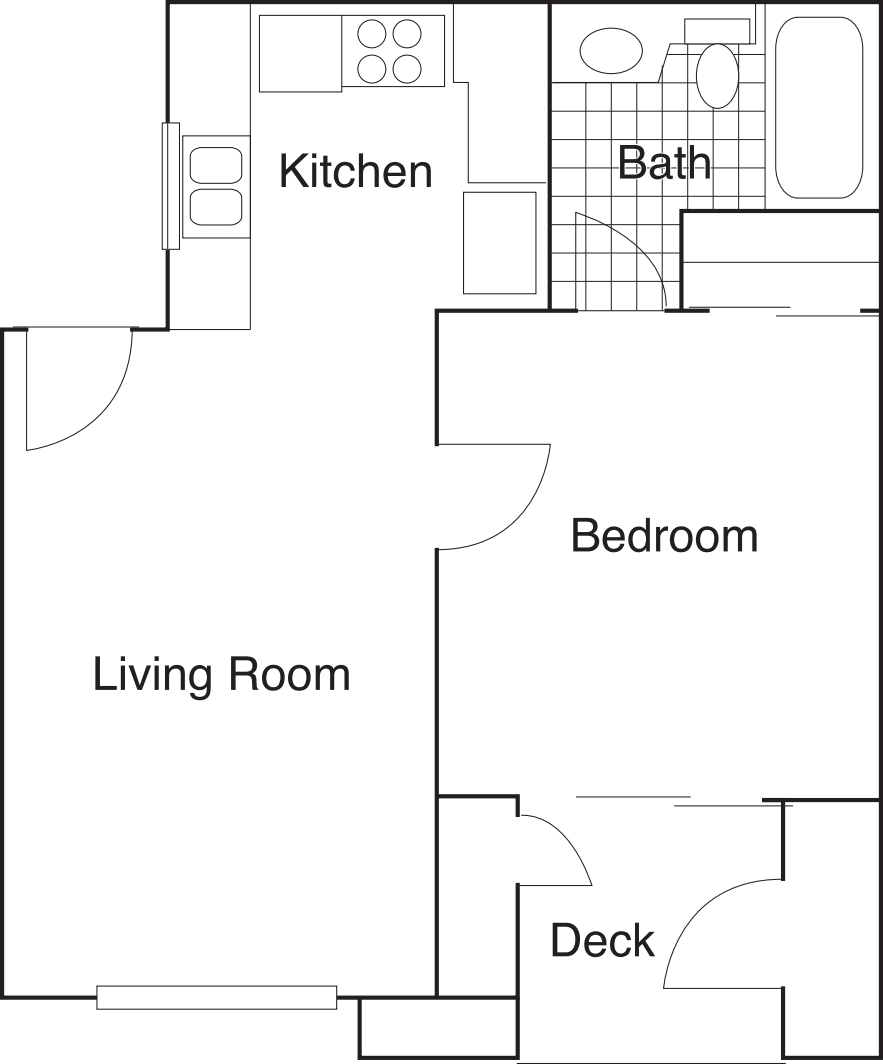 The Ridge Renovated floor plan