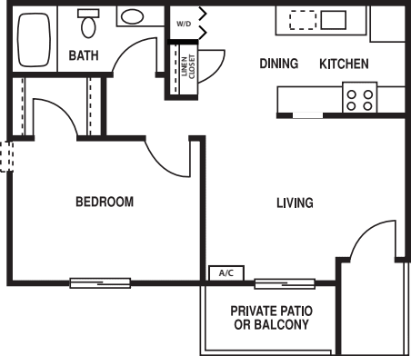 The Pine 2 floor plan