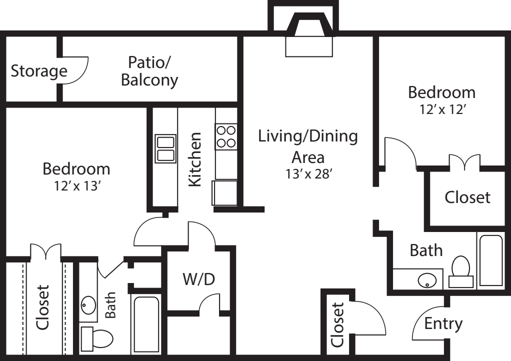 Presidential floor plan