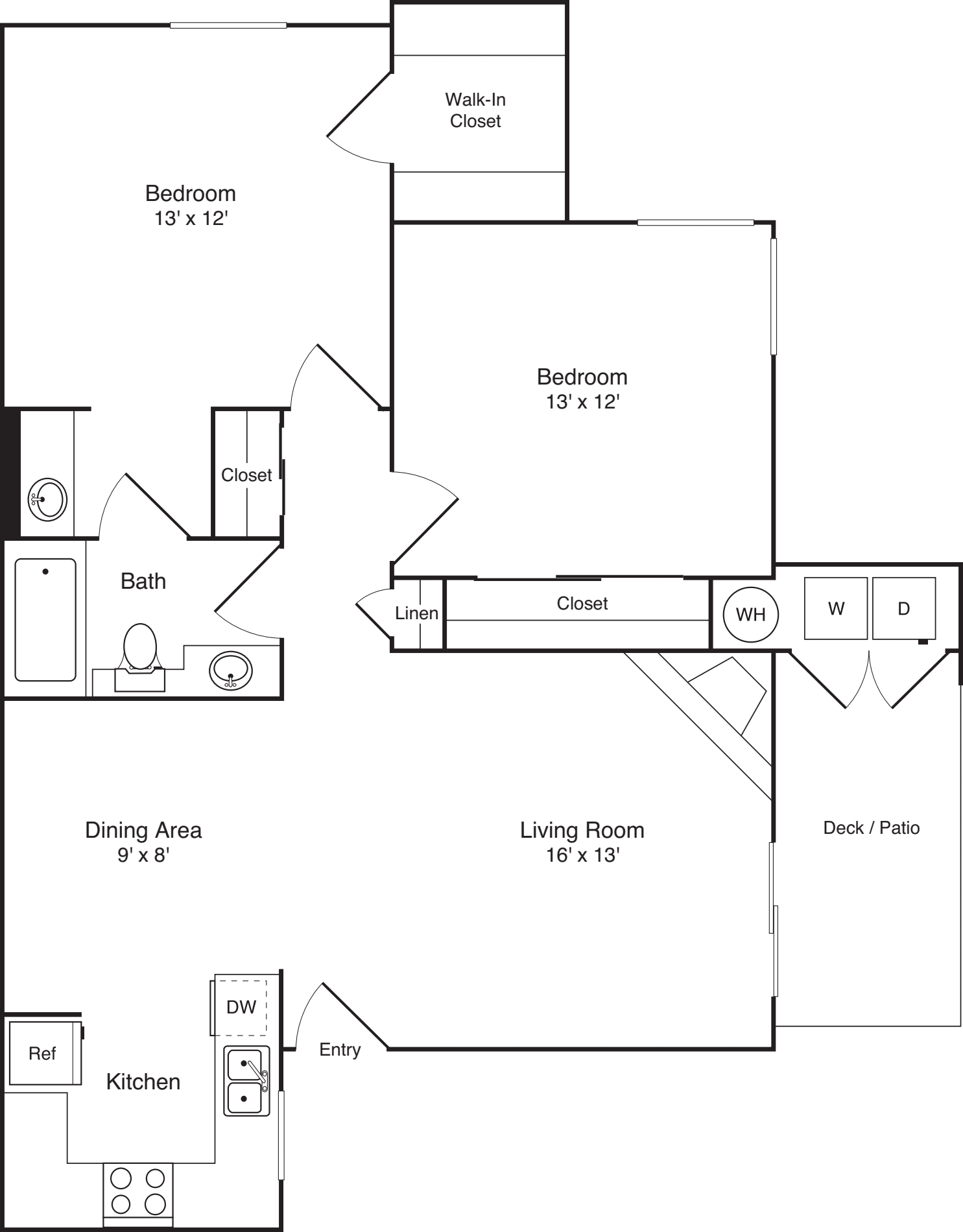 Birch floor plan