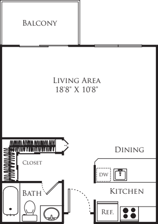 The Dockweiller floor plan