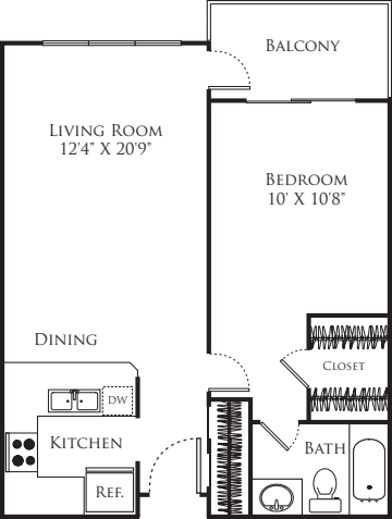 The Venice floor plan
