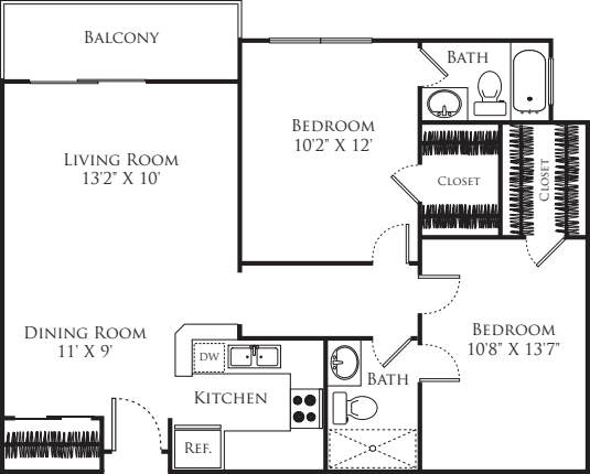 The Strand floor plan