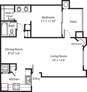 Pienza floor plan