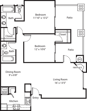 Milano floor plan