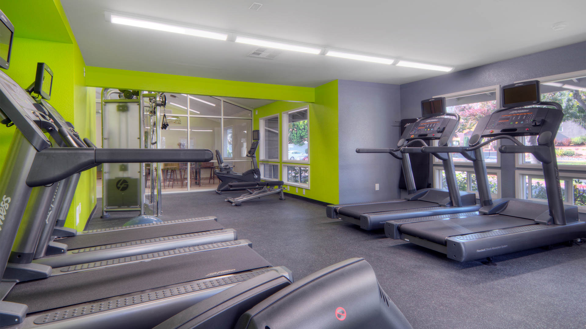 Gym at Briarwood Apartments