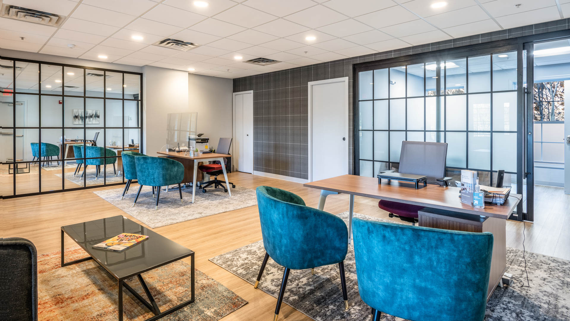 Work space at Rosecliff Apartments
