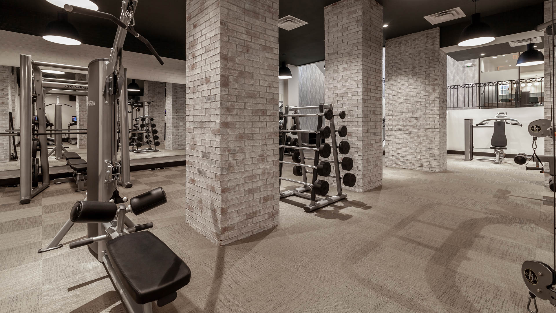Gym at Sheffield Court Apartments (3 of 4)