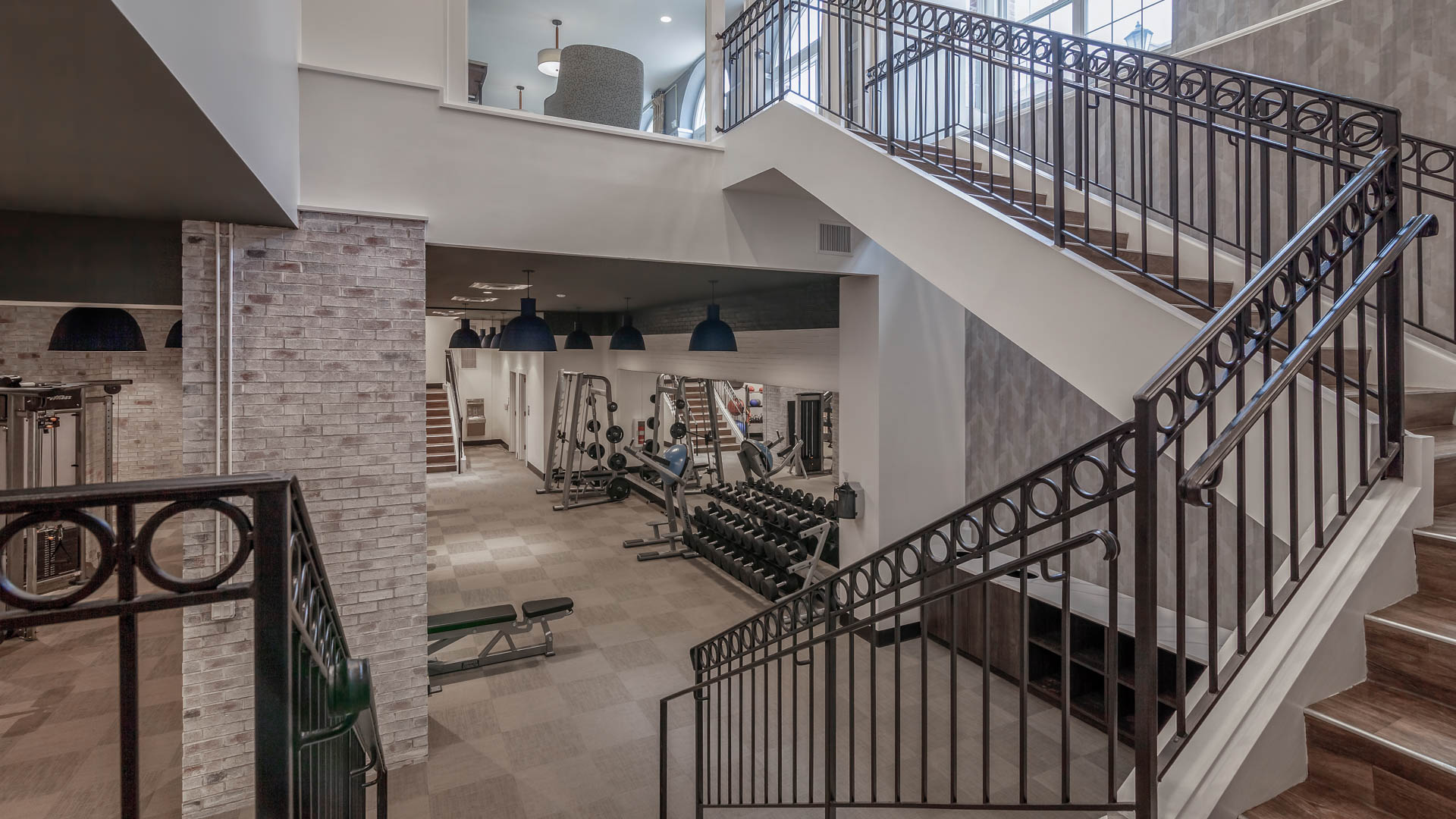 Gym at Sheffield Court Apartments (1 of 4)