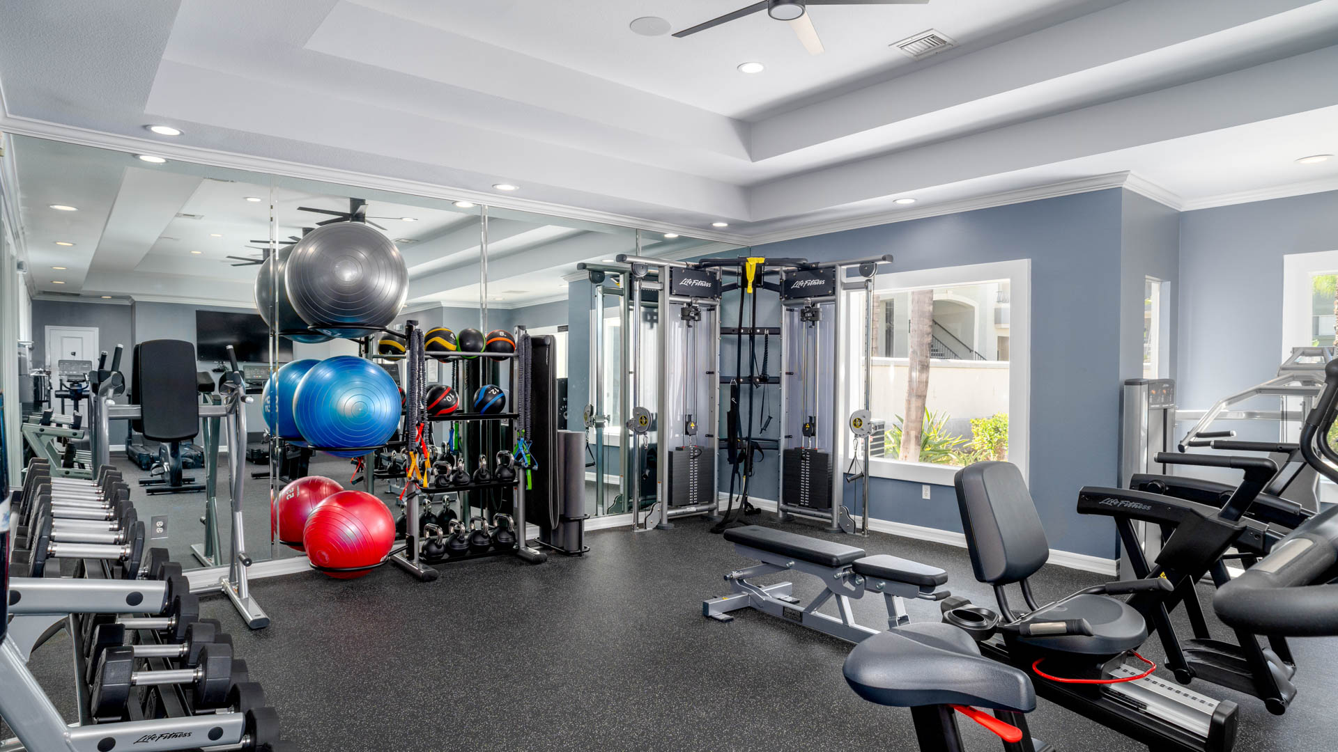 Gym at Sonterra at Foothill Ranch Apartments (2 of 2)