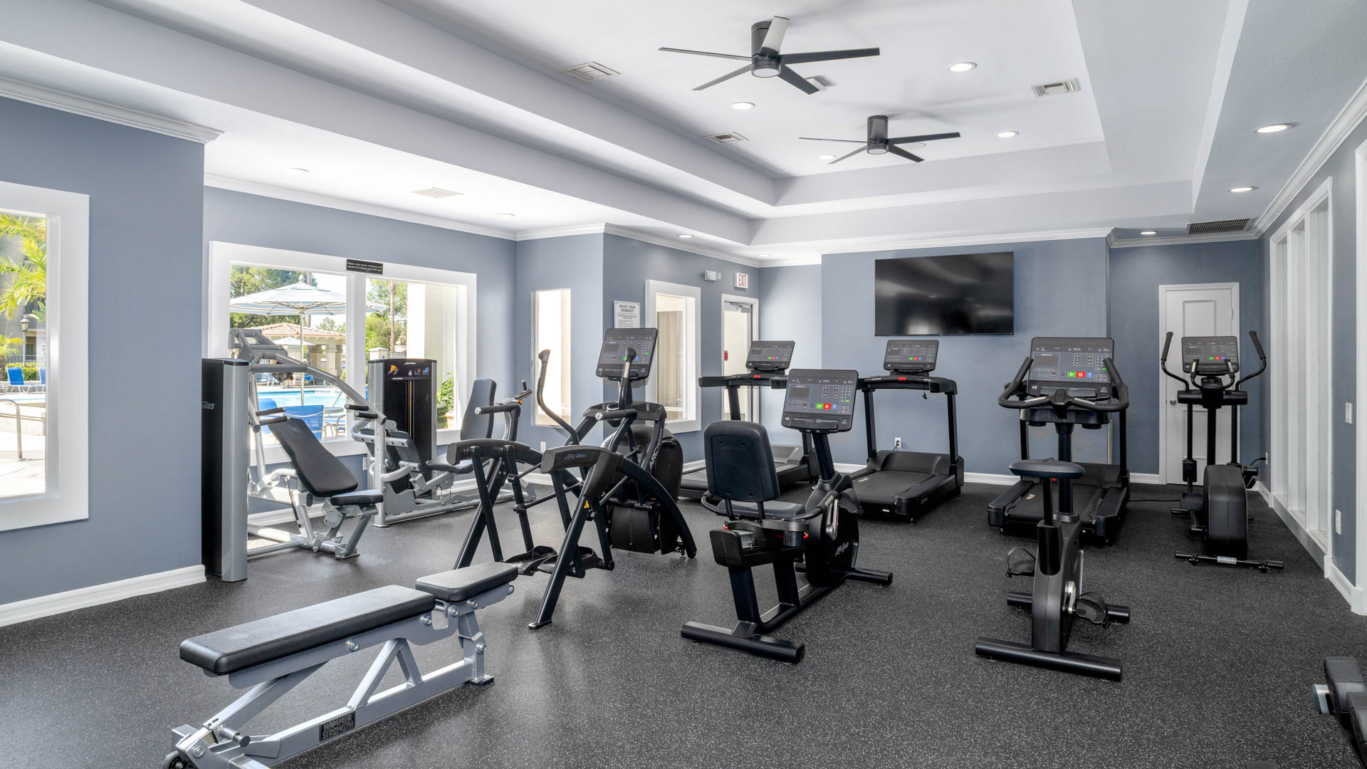 Gym at Sonterra at Foothill Ranch Apartments (1 of 2)