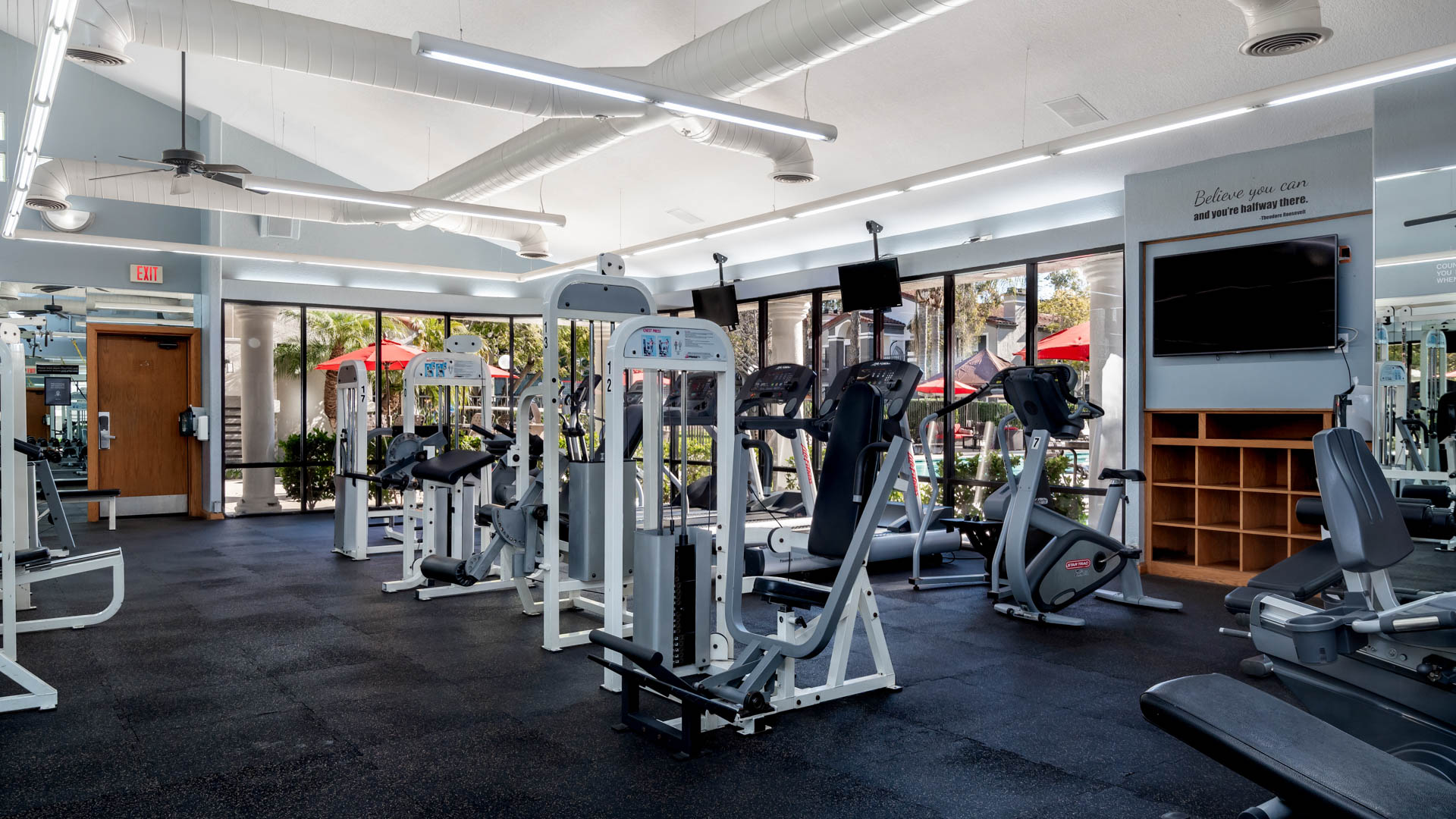 Gym at Montierra Apartments (1 of 2)