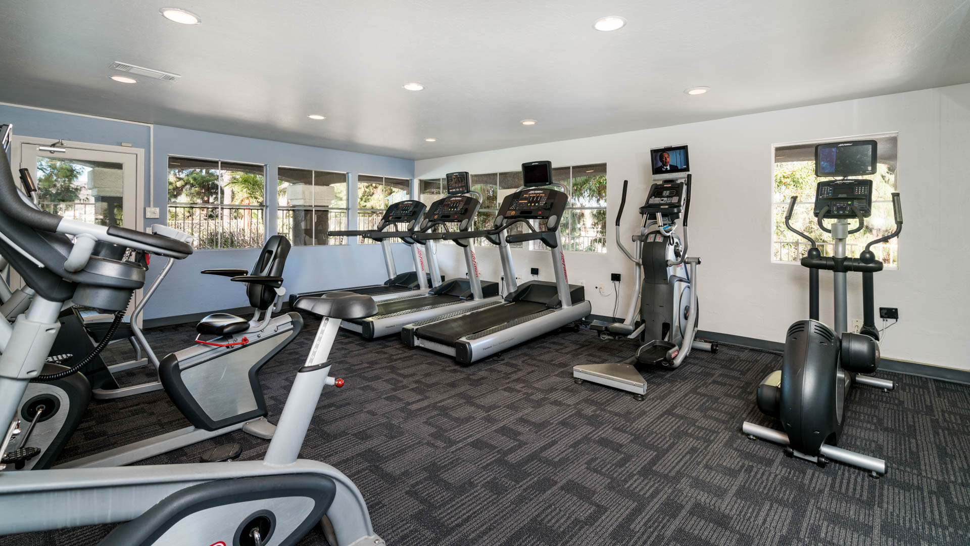 Gym at Carmel Terrace Apartments (2 of 2)