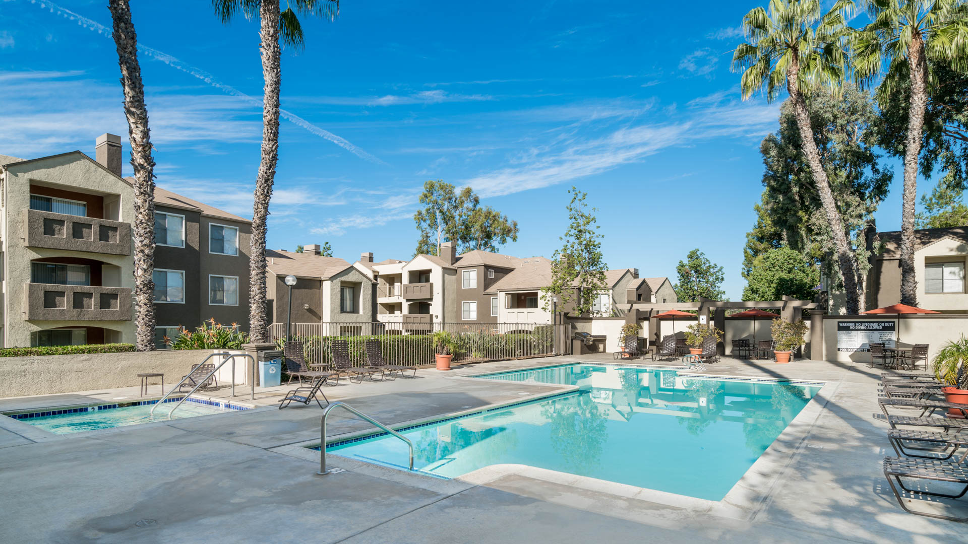 Pool at Carmel Terrace Apartments (3 of 4)