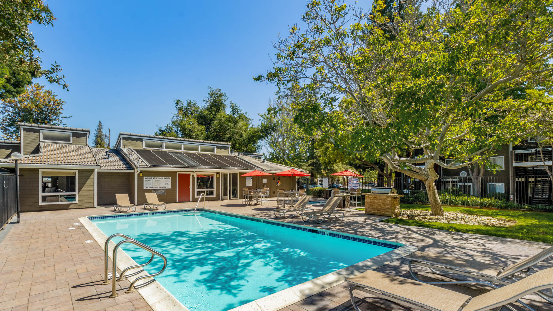 Pool at Woodleaf Apartments (2 of 2)