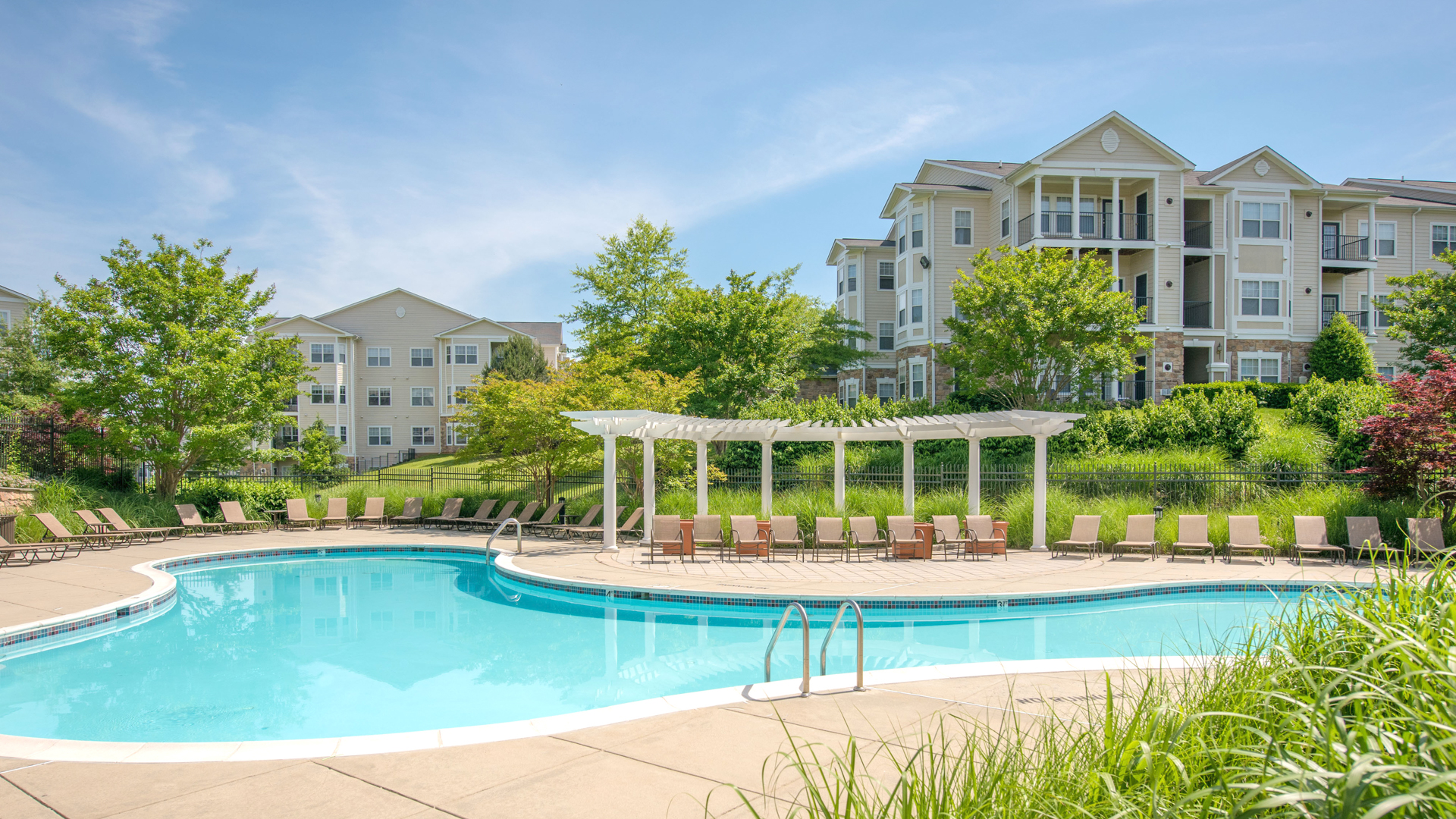 Pool at The Reserve at Fairfax Corner Apartments (1 of 5)