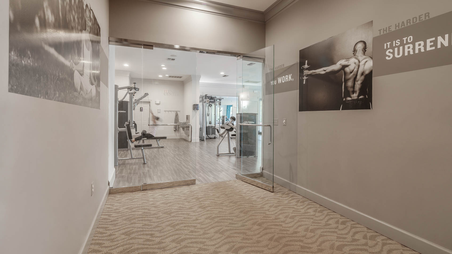 Gym at The Reserve at Fairfax Corner Apartments (1 of 4)