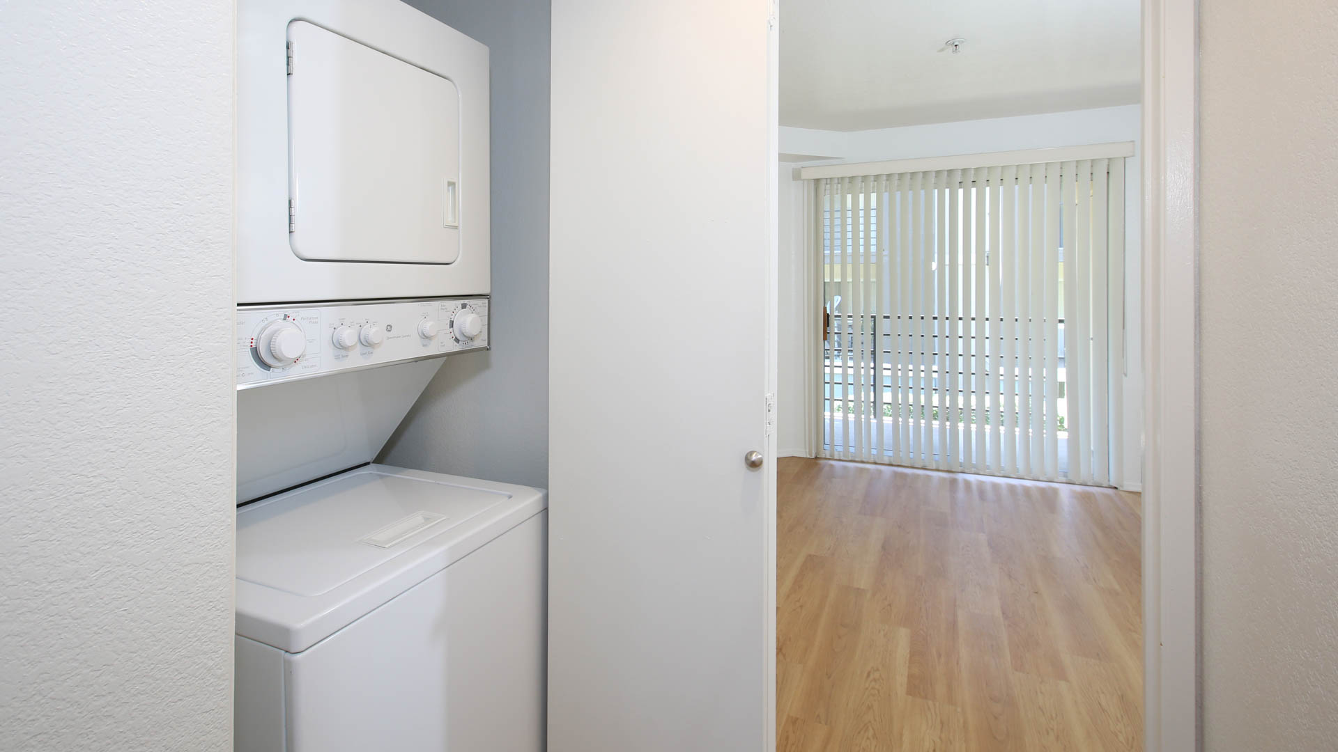 Laundry room at Centre Club Apartments