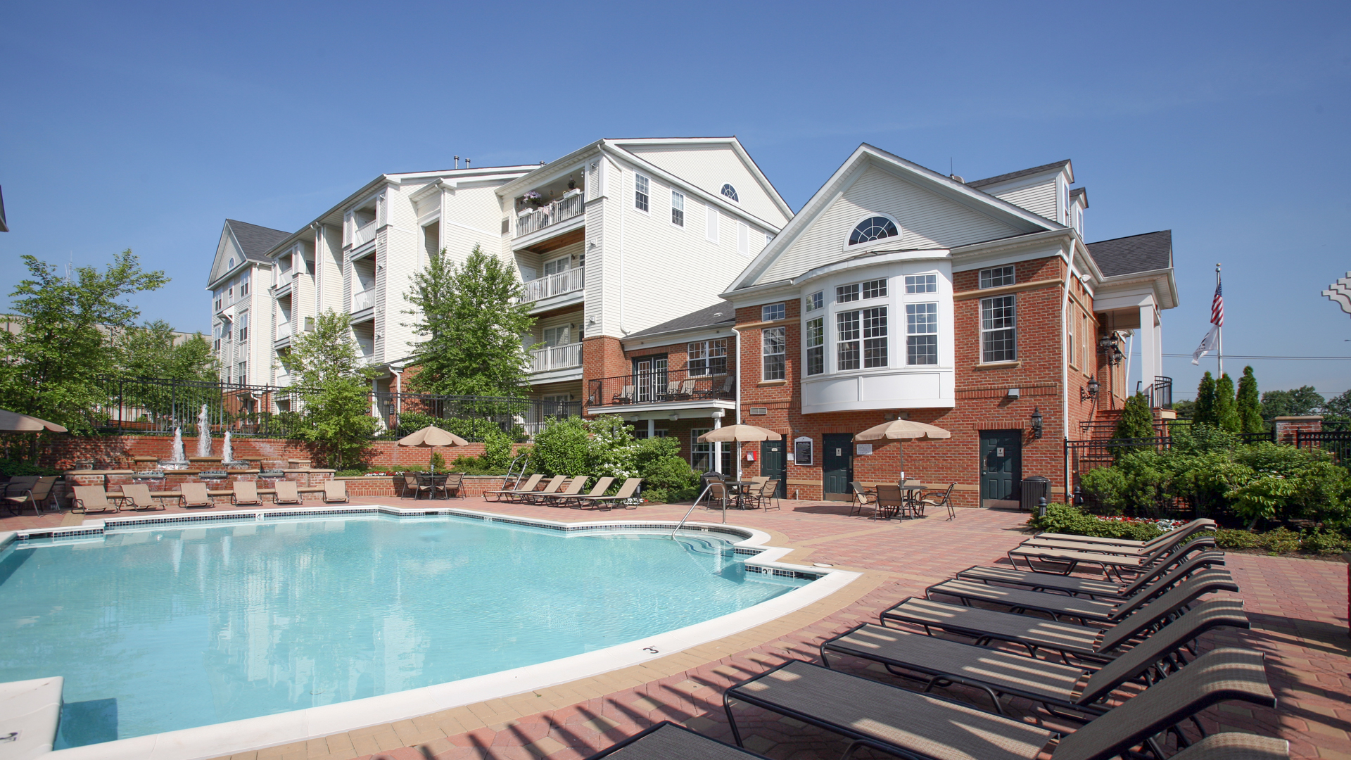 Pool at The Reserve at Eisenhower Apartments (3 of 3)
