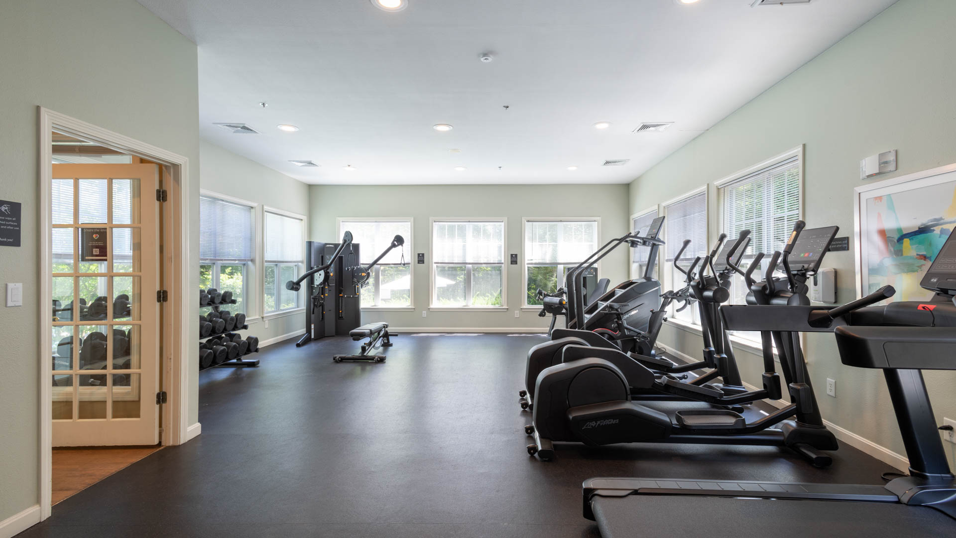 Gym at Liberty Park Apartments (2 of 2)