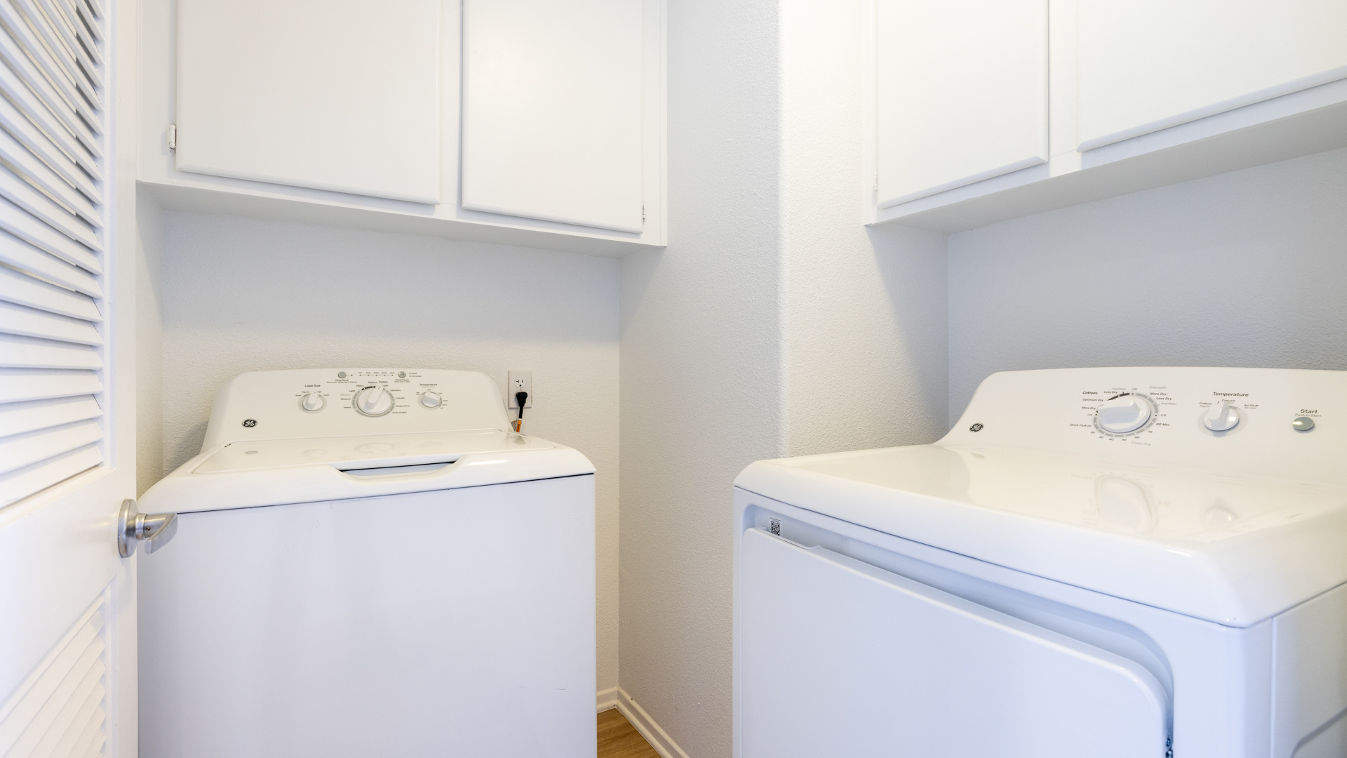 Laundry room at The Oaks Apartments