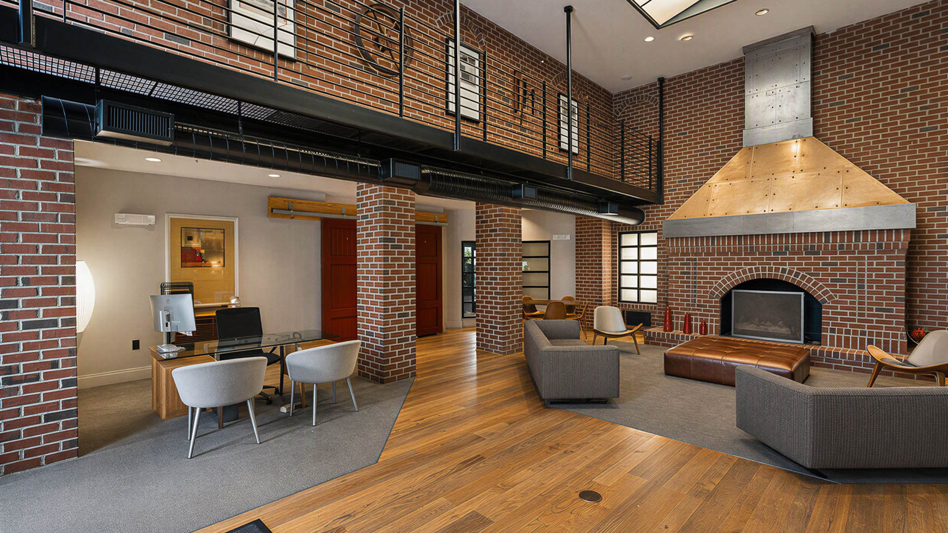 Lobby at Carlyle Mill Apartments (1 of 2)