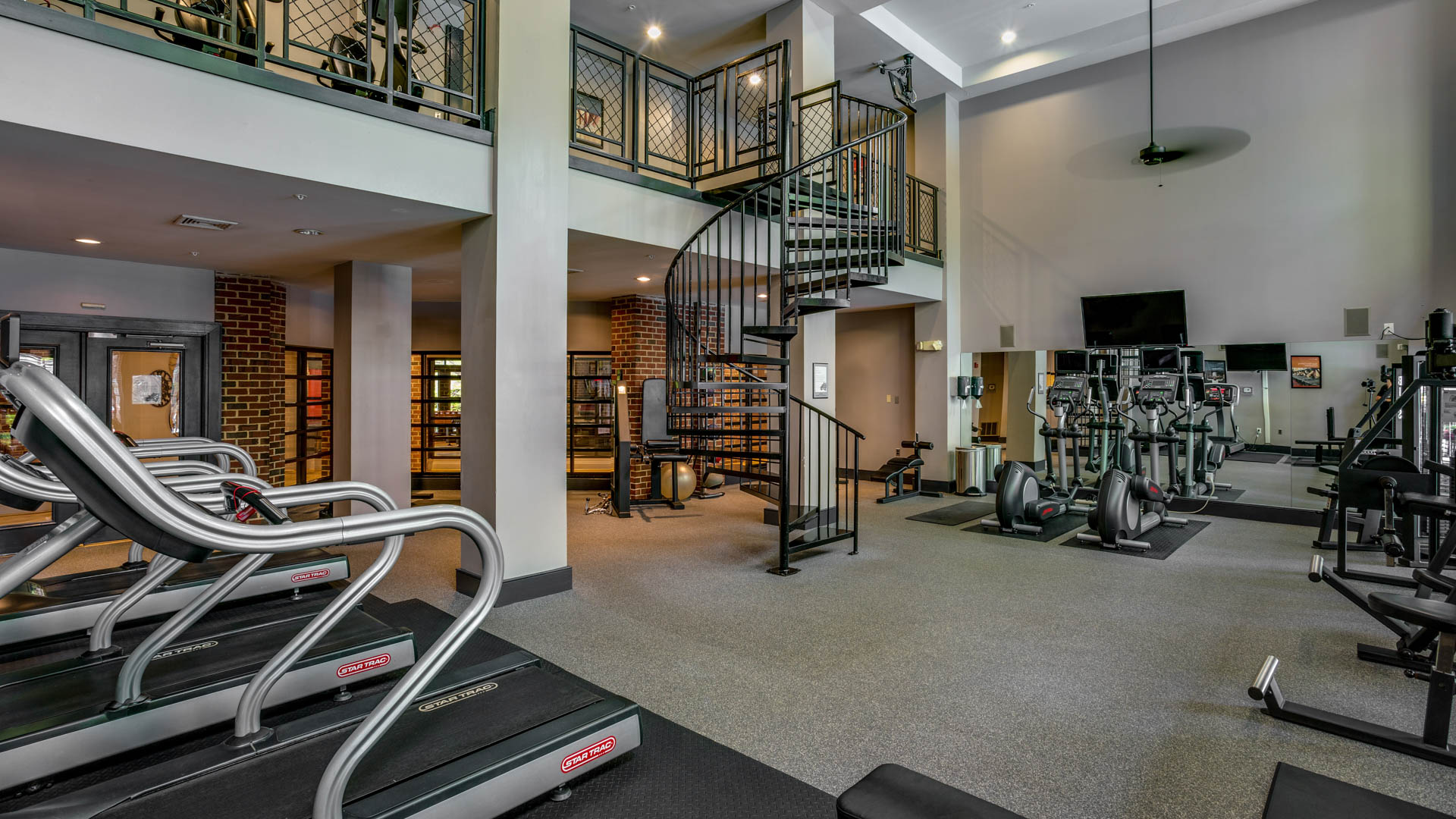 Gym at Carlyle Mill Apartments (3 of 3)