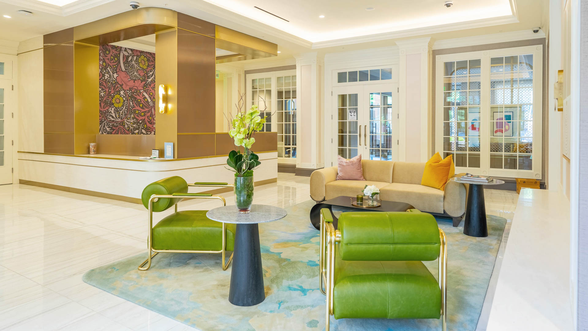 Lobby at The Reserve at Clarendon Centre Apartments (2 of 2)