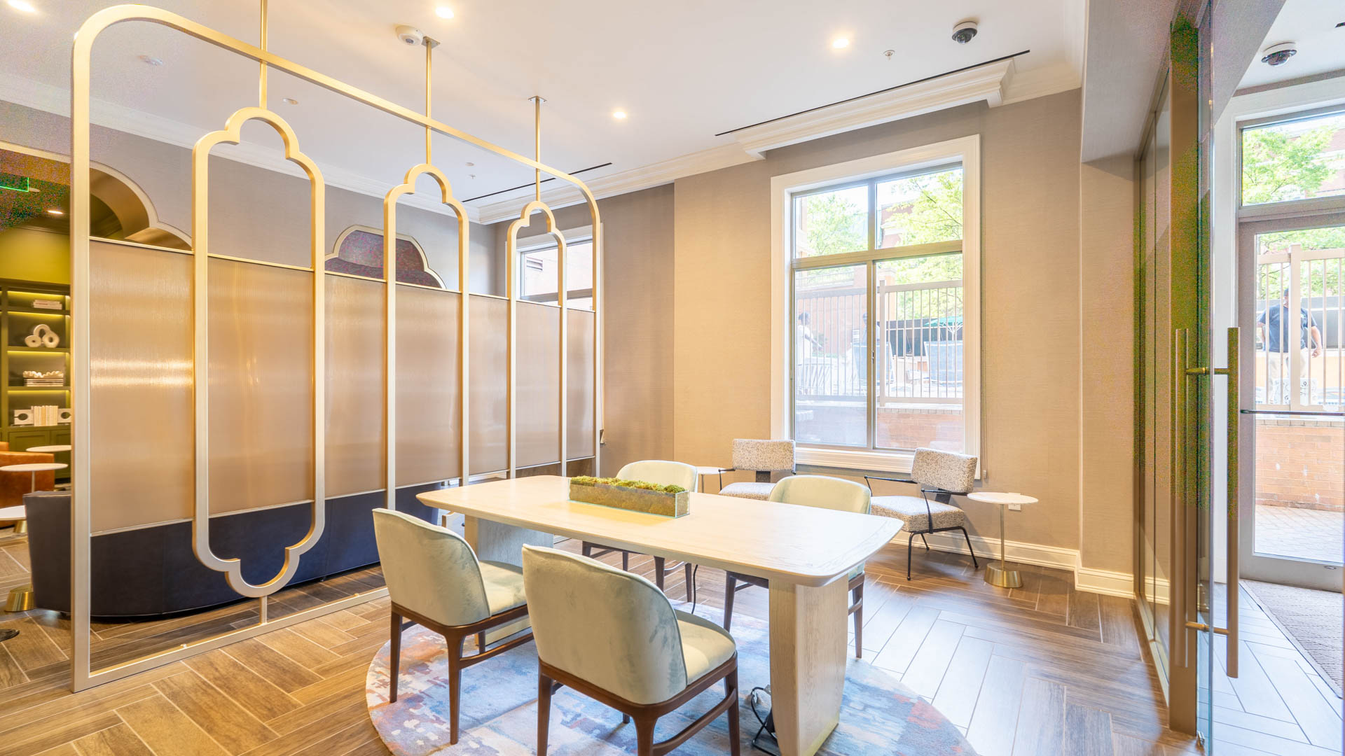 Work space at The Reserve at Clarendon Centre Apartments (2 of 4)
