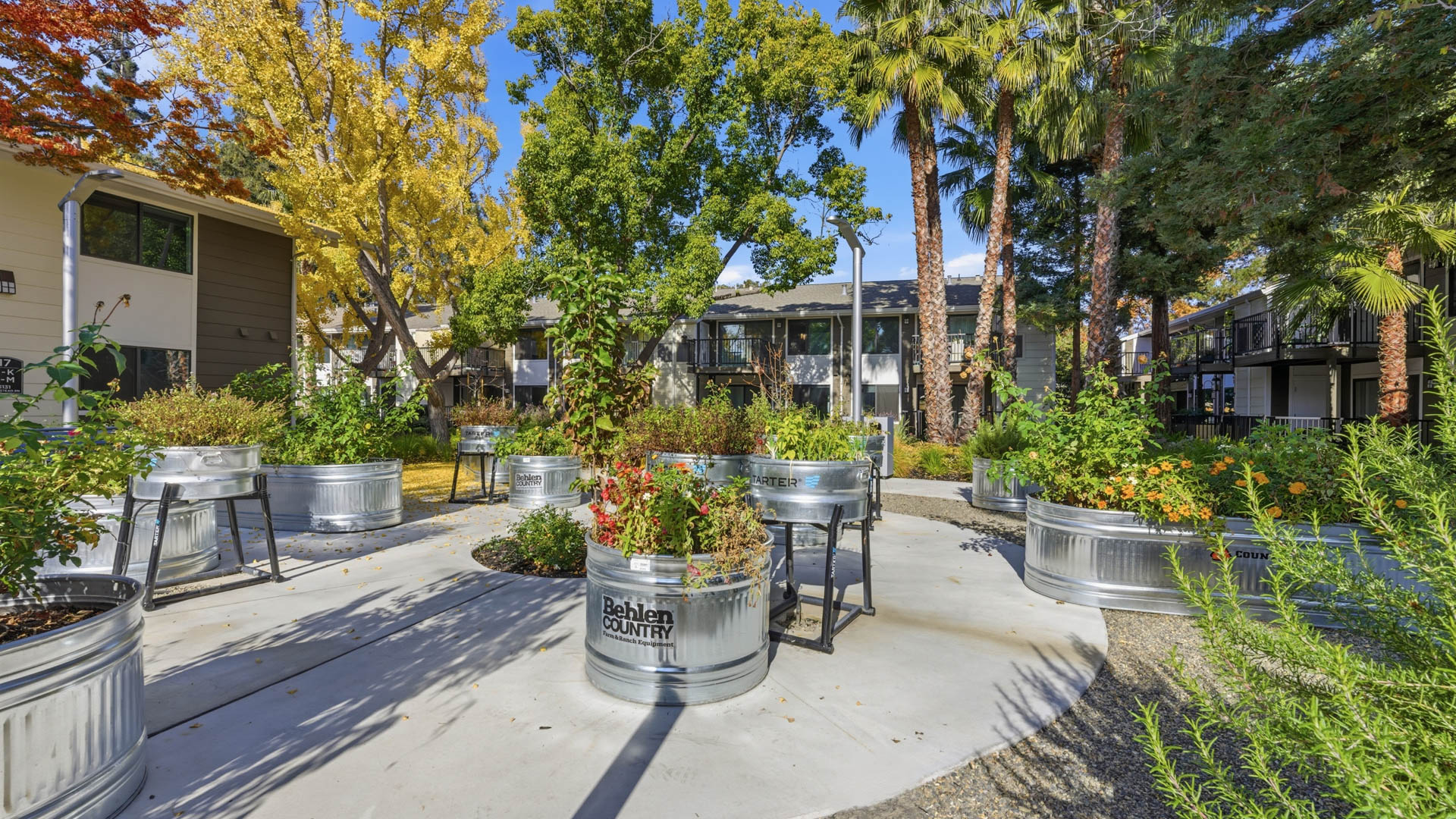 Courtyard at Lorien Ivy Apartments (1 of 8)