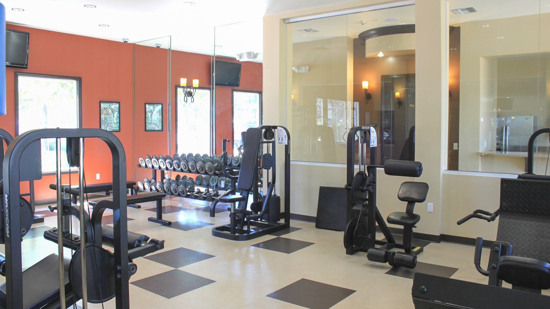 Gym at Promenade at Town Center Apartments (2 of 2)