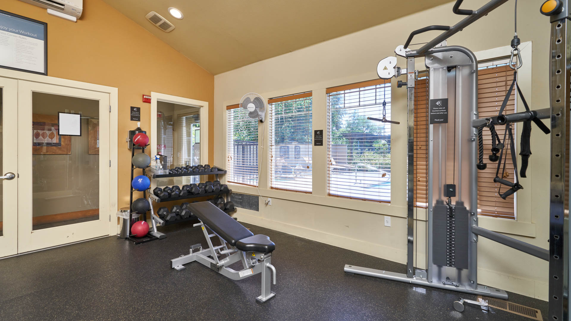 Gym at Providence Apartments