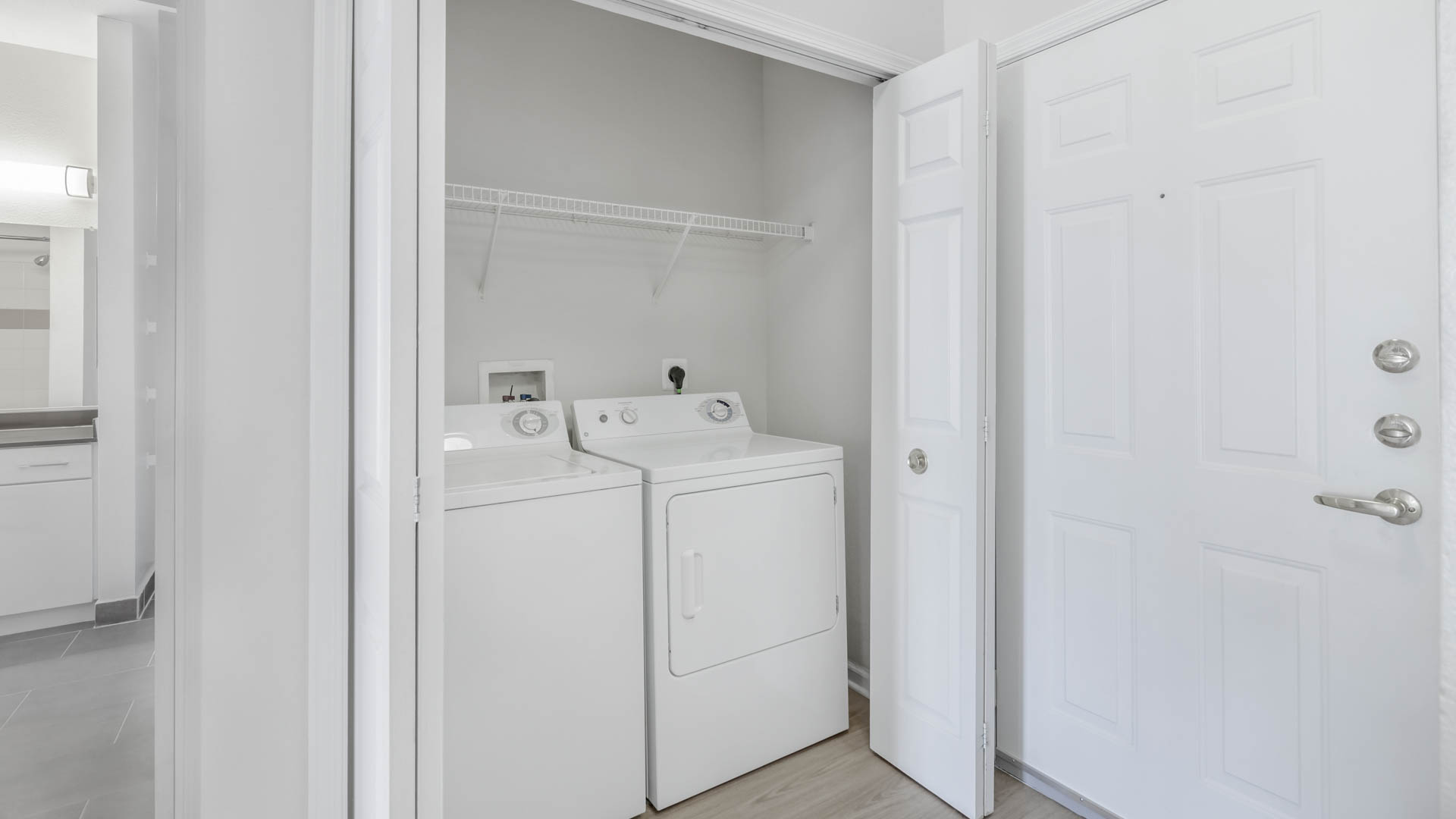 Laundry room at Reserve at Potomac Yard Apartments (1 of 2)