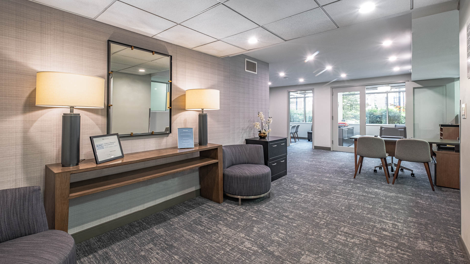 Lobby at Hudson Crossing Apartments (3 of 3)
