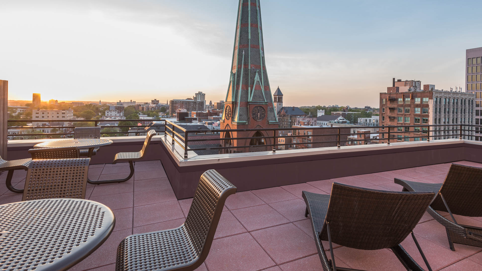 Roof deck at Church Corner Apartments (3 of 4)