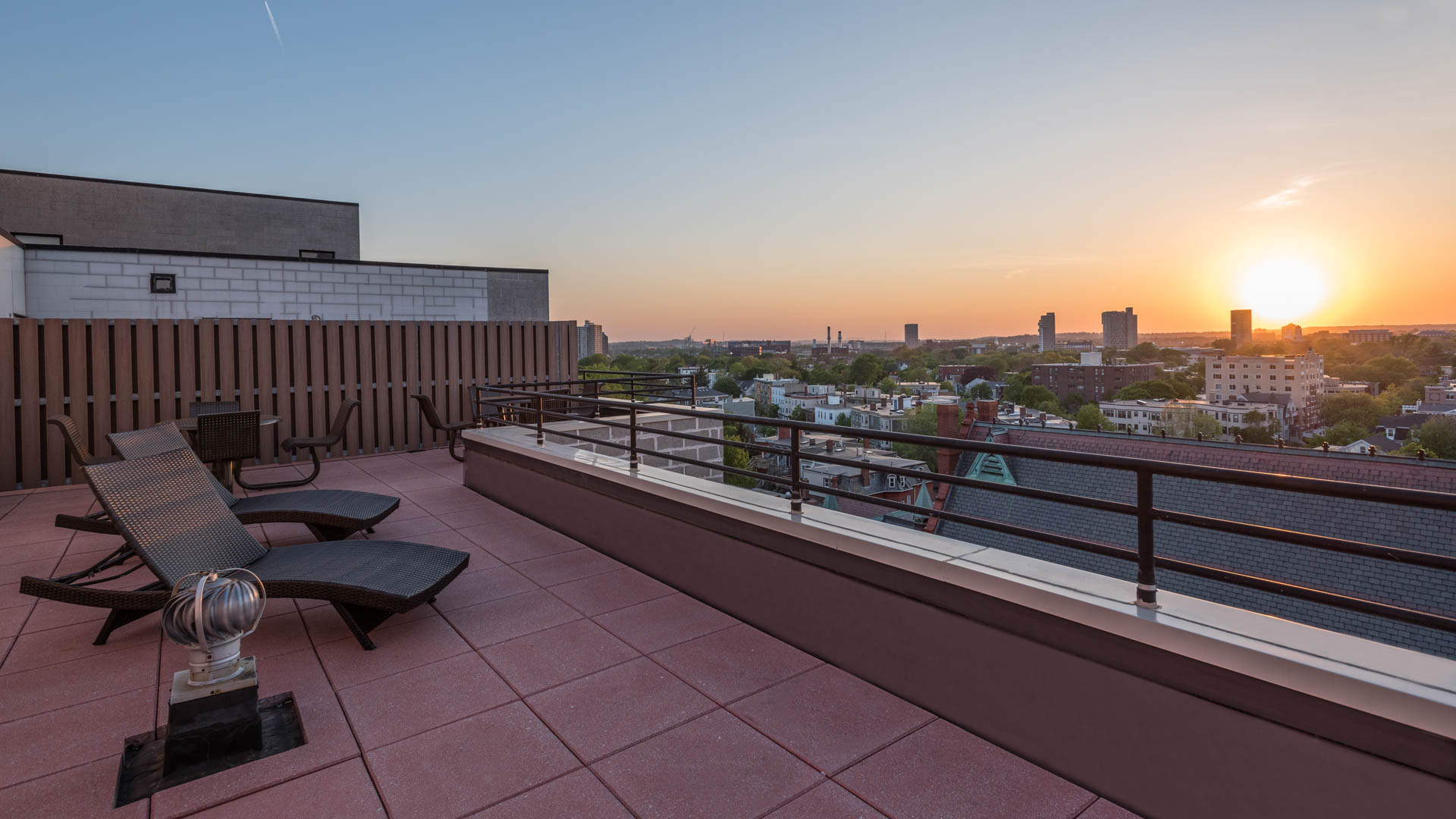 Roof deck at Church Corner Apartments (2 of 4)
