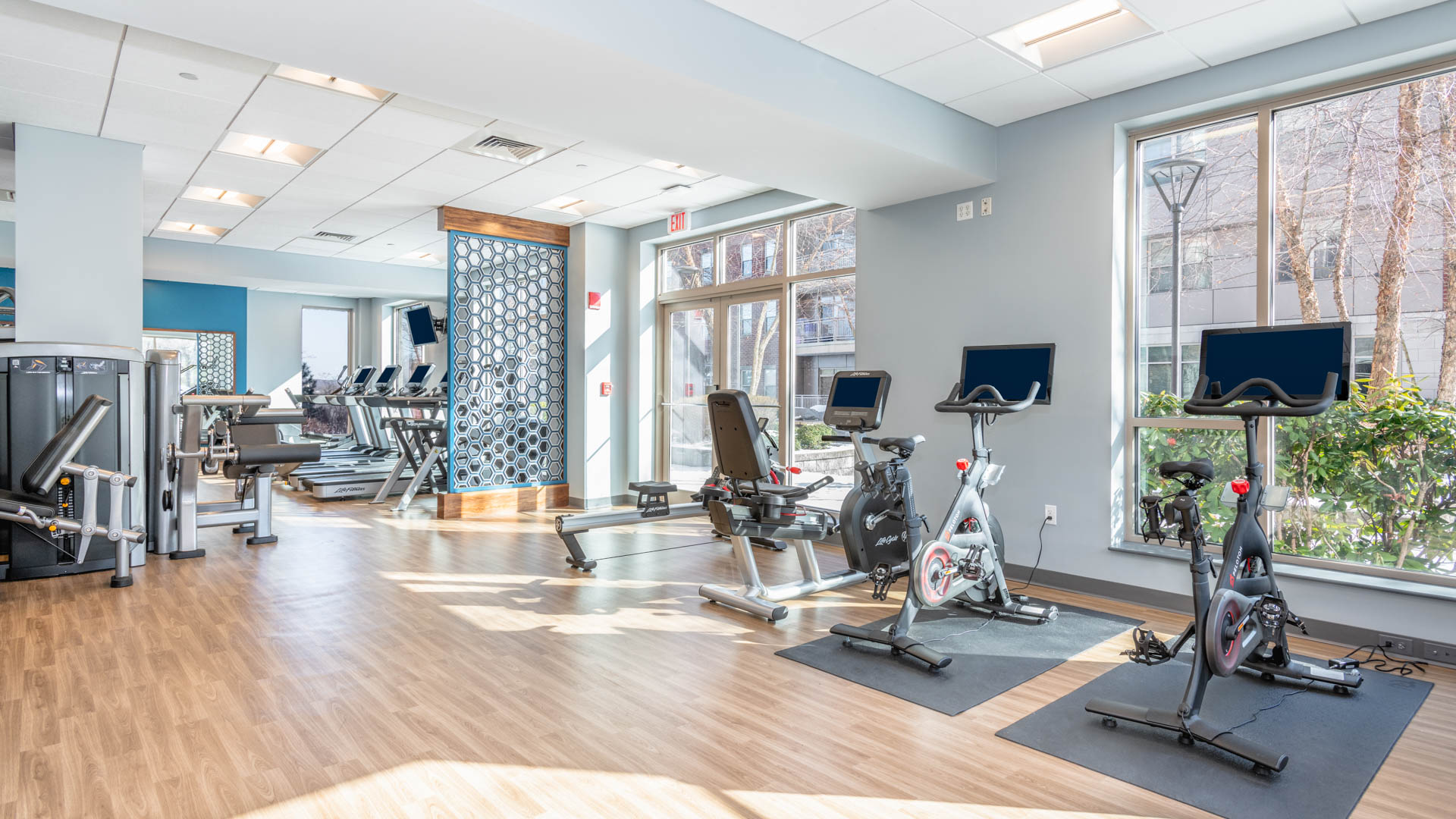 Gym at Longview Place Apartments (1 of 3)