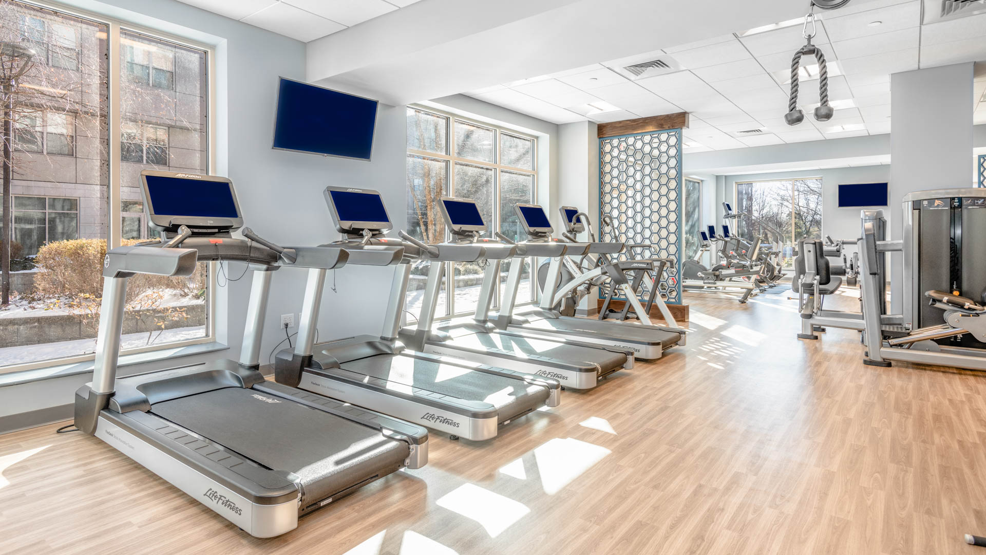 Gym at Longview Place Apartments (2 of 3)