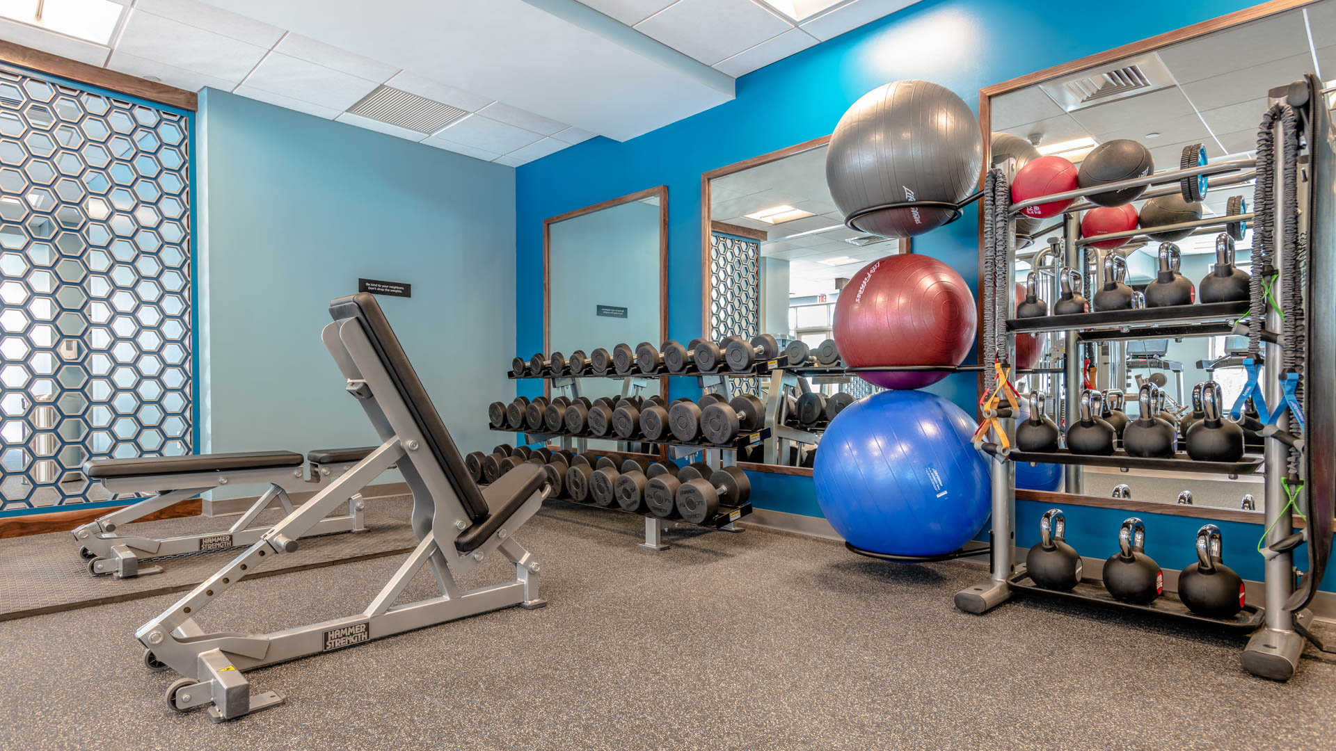 Gym at Longview Place Apartments (3 of 3)
