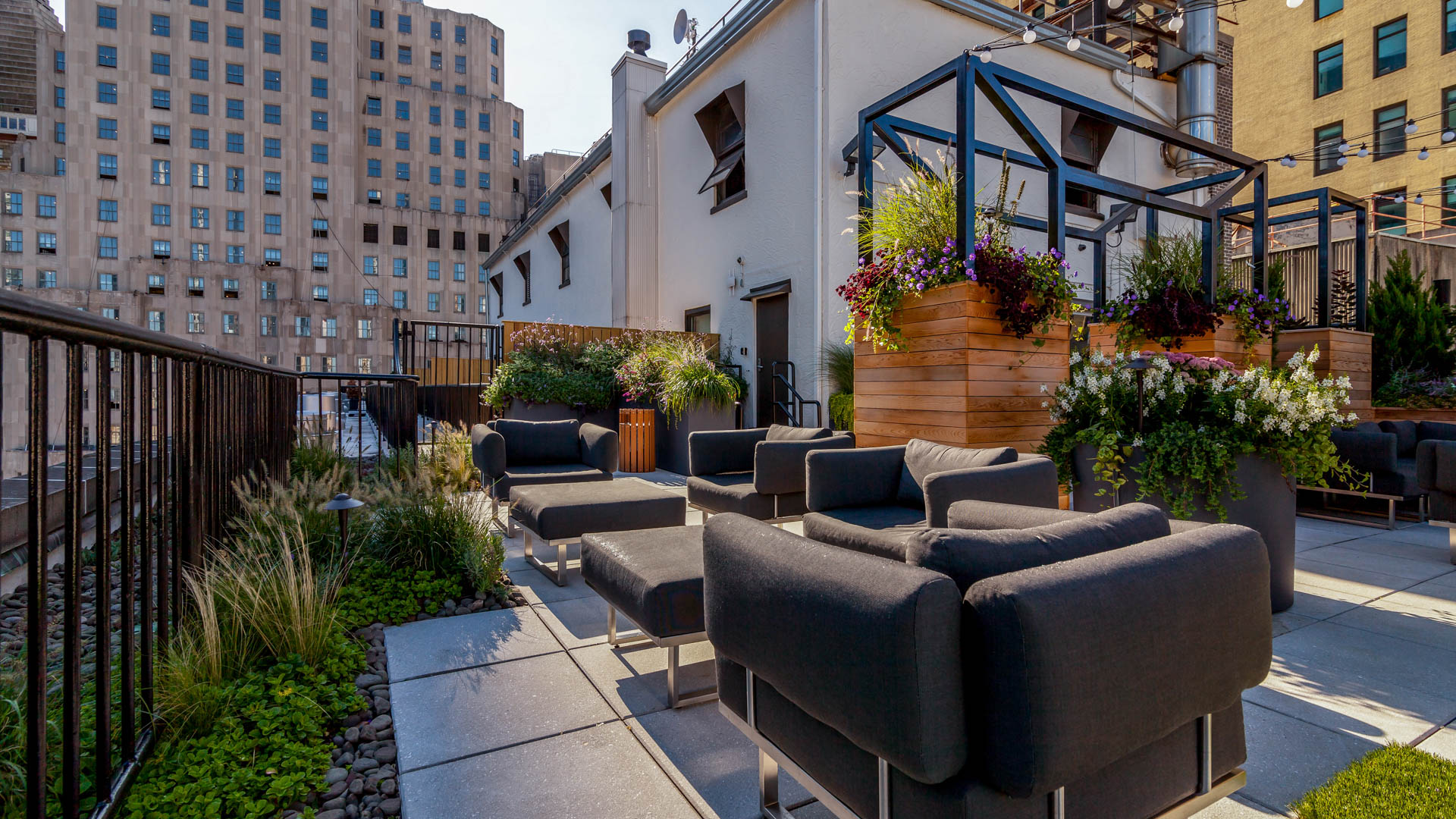 Roof deck at 71 Broadway Apartments (3 of 4)