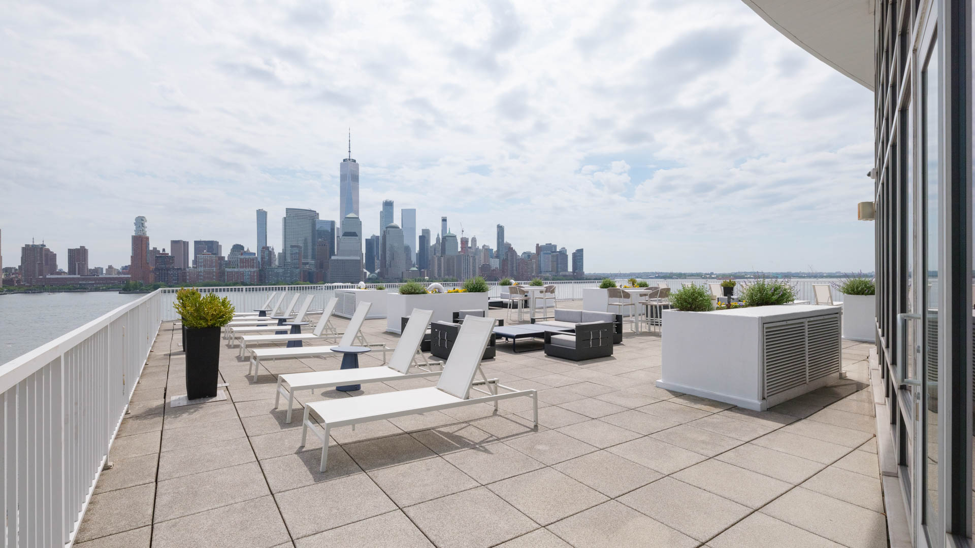 Roof deck at The Pier Apartments (1 of 3)