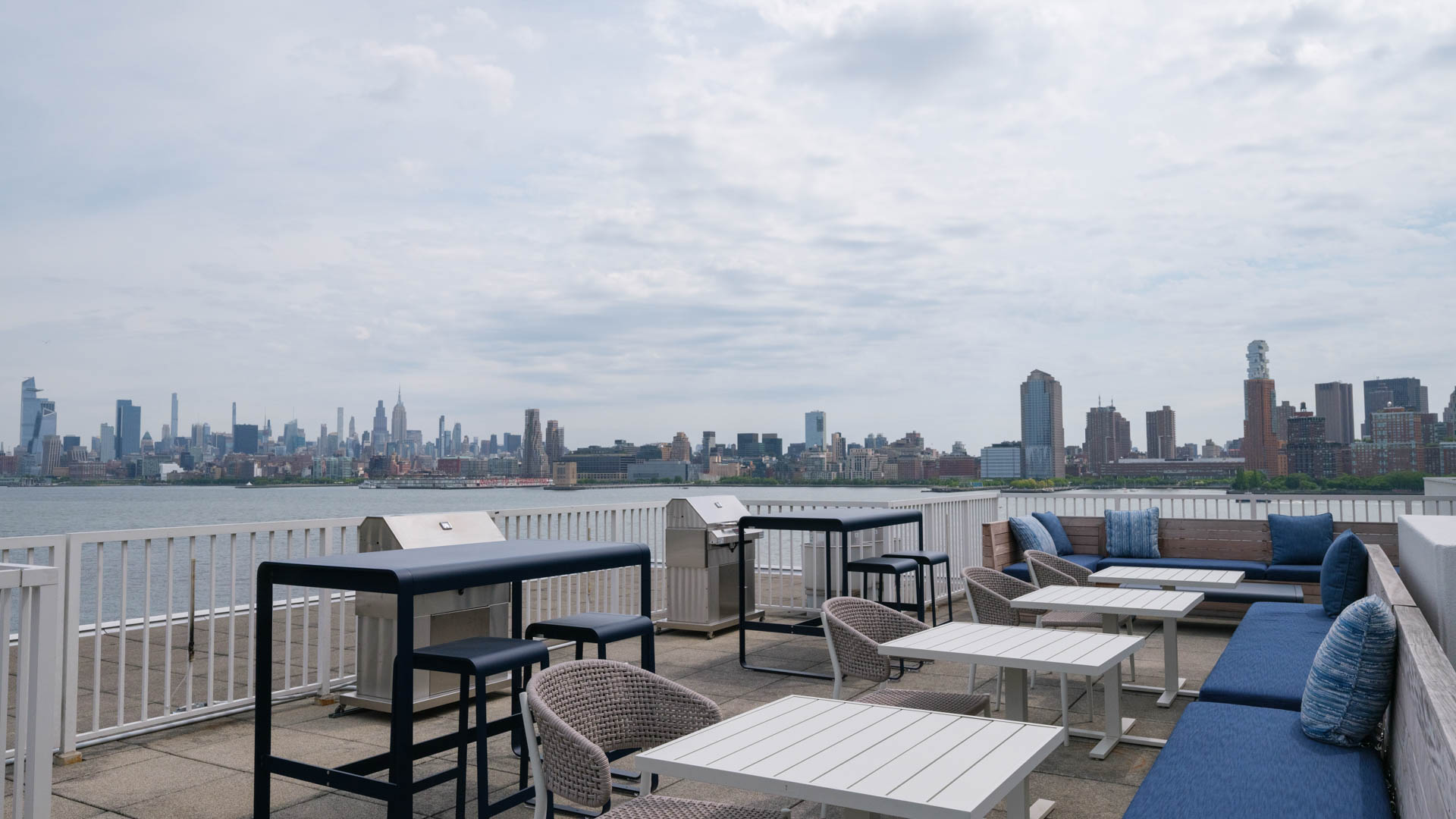 Roof deck at The Pier Apartments (2 of 3)