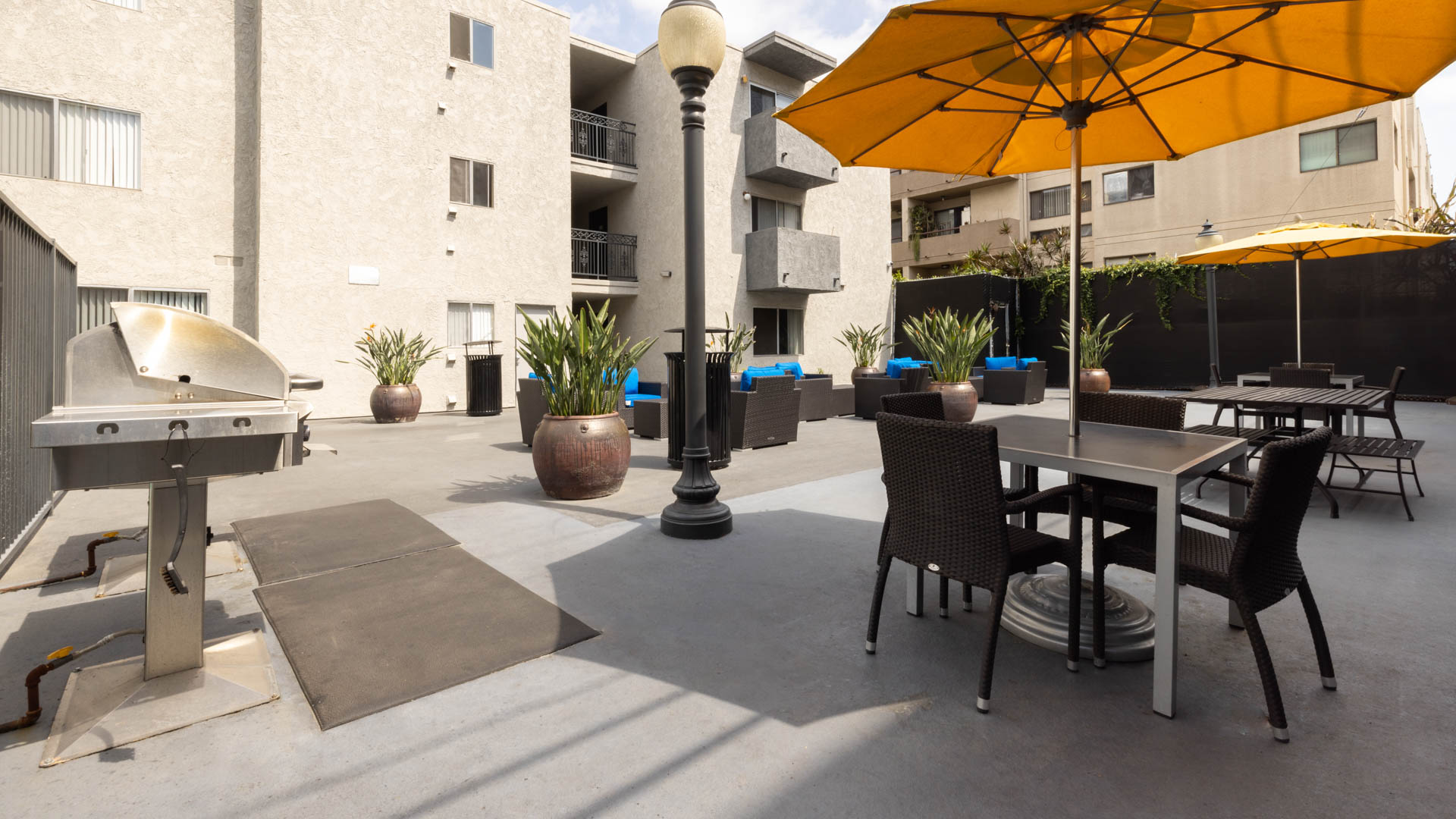 Grill area at Virgil Square Apartments (2 of 3)