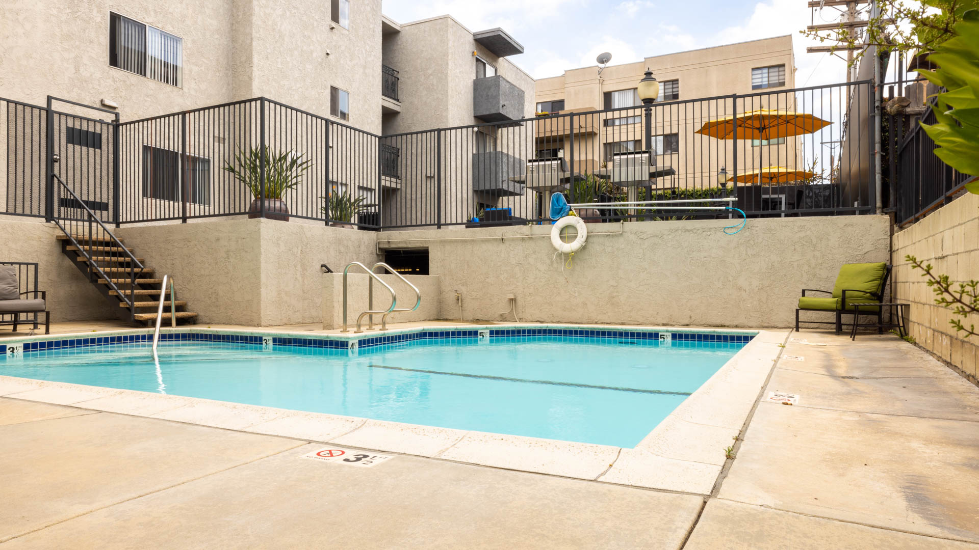 Pool at Virgil Square Apartments (4 of 4)