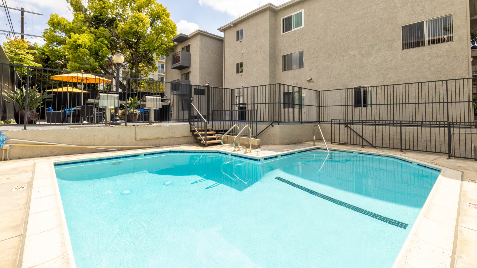 Pool at Virgil Square Apartments (2 of 4)
