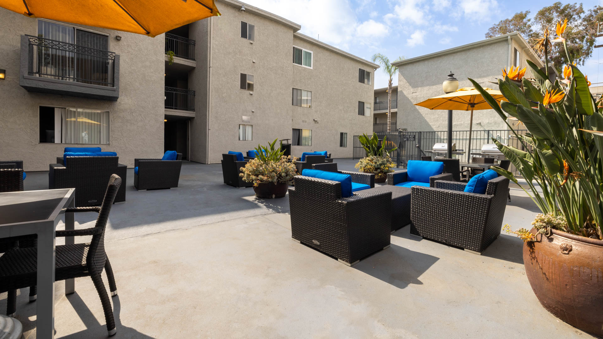 Lounge at Virgil Square Apartments (2 of 2)