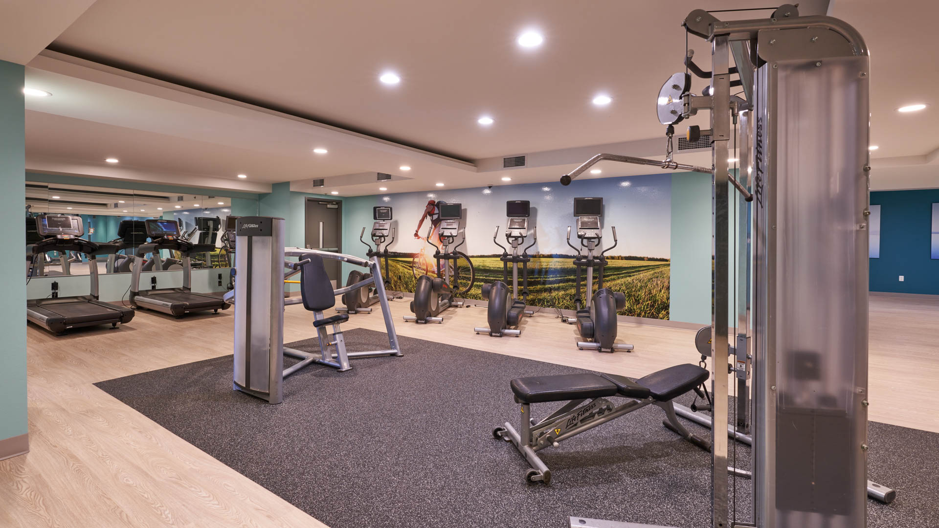 Gym at Harbor Steps Apartments (3 of 7)